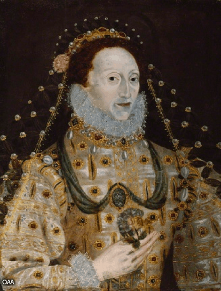 Unknown Artist Queen Elizabeth I GIF with OAA